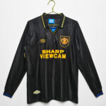Manchester United 1993-94 Away Shirt Long Sleeved