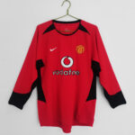 Manchester United 2002-04 Home Shirt Long Sleeved