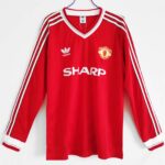 Manchester United 1986-88 Home Shirt Long Sleeved
