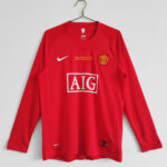 Manchester United 2007-08 Champions League Final Shirt Long Sleeved