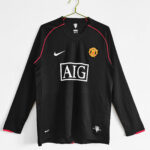 Manchester United 2007-08 Away Shirt Long Sleeved