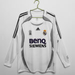 Real Madrid 2006-07 Home Shirt Long Sleeved