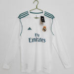 Real Madrid 2017-18 Home Shirt Long Sleeved