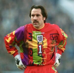 England 1996 Goalkeeper Shirt - Image 3